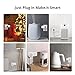 Ewelink 16a WiFi Smart Plug, App Remote Control Timer Outlet Power Socket with 2.4Ghz Wireless Switch, 2-in-1 Compact Design, Compatible with Alexa,Google Home, SmartThings