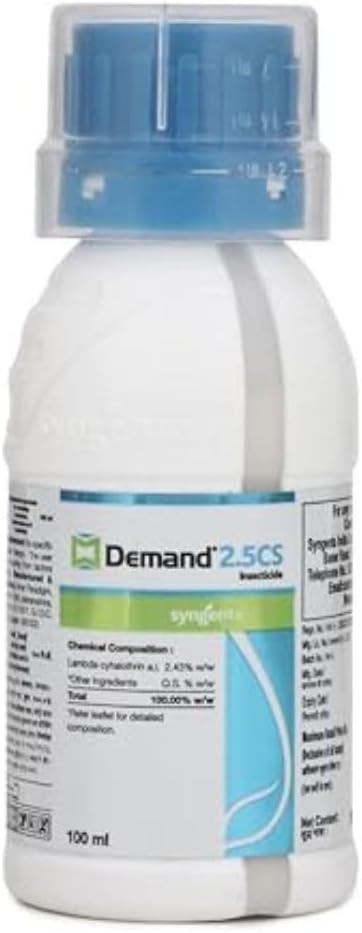 Syngenta Demand 2.5CS -100 ml For The Control Of Mosquitoes, Houseflies And Cockroaches | Best Chemical For Home & Commercial