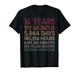 Photo Gallery 16 anni di essere fantastico regalo per adolescenti 16° compleanno maglietta Photo Gallery 16 anni di essere fantastico regalo per adolescenti 16° compleanno maglietta