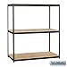 Salsbury Industries Solid Shelving Unit, 72-Inch Wide by 84-Inch High by 24-Inch Deep