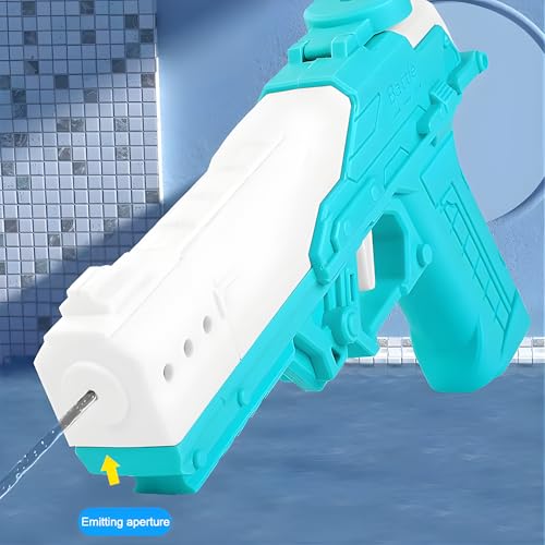 Image of Crackles Automatic Water Pistol Gun for Kids - Rechargeable High-Pressure Water Gun | Electric Water Gun Toy | Holi Pichkari for Boys & Girls | Summer Outdoor Water Blaster Random Color