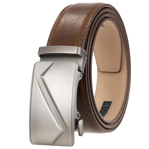 Ceinture en cuir boucle automatique homme pour ajustement parfait de pantalon jean