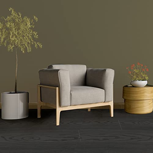 Homeemoh 7.87X118.11 Inches Wood Grain Self-Adhesive Floor Tiles, Peel And Stick Floor Vinyl Tiles For Bedroom Kitchen,Black #TOP1