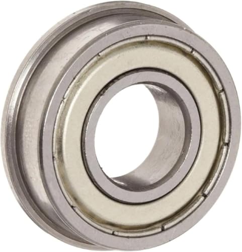Roulement F6803ZZ à bride 17x26x5mm miniature en acier robuste pour guidage précis