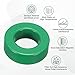 uxcell 2 Pcs Toroid Ferrite Core RFI EMI Noise Suppression Cable Clip ID 26mm 1inch Manganese-Zinc Ferrite for Electronic Devices, Industry, Green