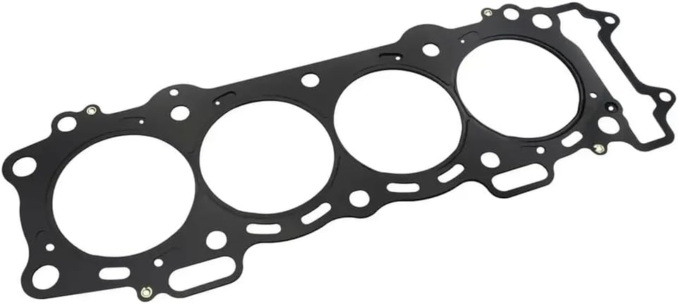 Motorcycle Cylinder Head Crankcase Engine Cover Gasket Set Compatible with Automotive Motorcycle Parts ZX10R ZX1000 2006 2007(Cylinder Head Gasket)