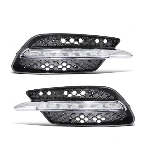 Remplacer feux brouillard usés Benz W204 Sport par kit DRL blanc et grilles neuves