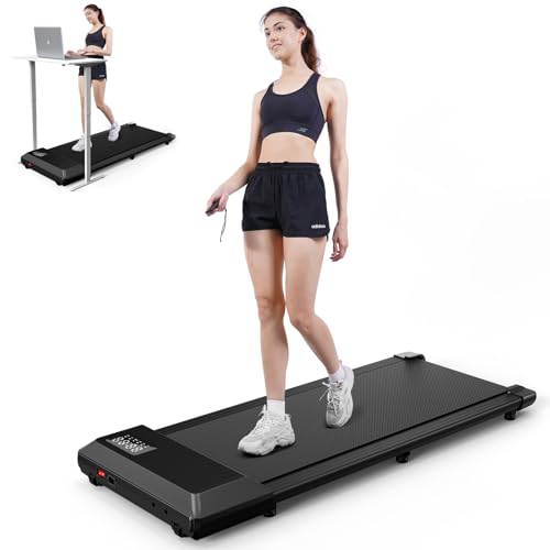 DeerRun Walking Pad Treadmill 2.2HP with App & Remote