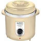 Mega Bell, Panela aquecedora de cera para depilação, Termocera, Cera-Matic Júnior, Sem refil, Bivolt, 400g, Beje