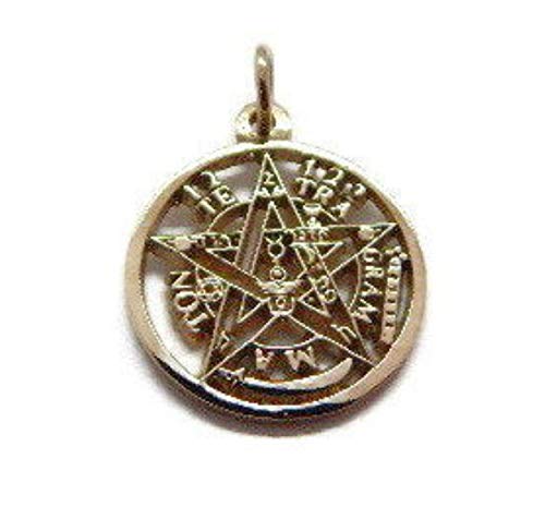 Amazon.com: Tetragrammaton Pendant 14k 