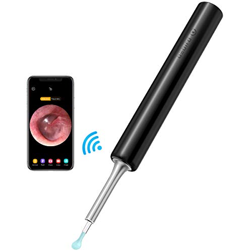 Wireless Digital Otoscope, LOFTer Upgraded 3.9mm 1080P FHD Ear Camera Set, Super Light