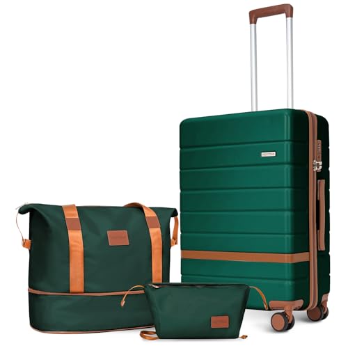 Voytra 3-Piece Carry-On Luggage Set