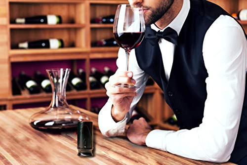 Pulltex 117-924-01 Vacuum Wine Saver Colour-pomp, aluminium - Afbeelding 4