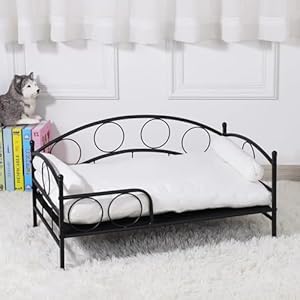   Pet-Bed-Dog-Bed-Couch-Metal-Frame-Pet-Sofa-Pet-Sleeping-Beds-with-Washable-Cover-Min-Medium-Dog-Sofa-for-Pet-Rest