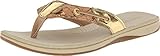 Sperry Top-Sider Women's Seafish Metallic Flecked Cork Flip Flop