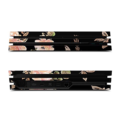Skin Vinyle PS4 Pro Finition Vintage Noir de Haute Précision