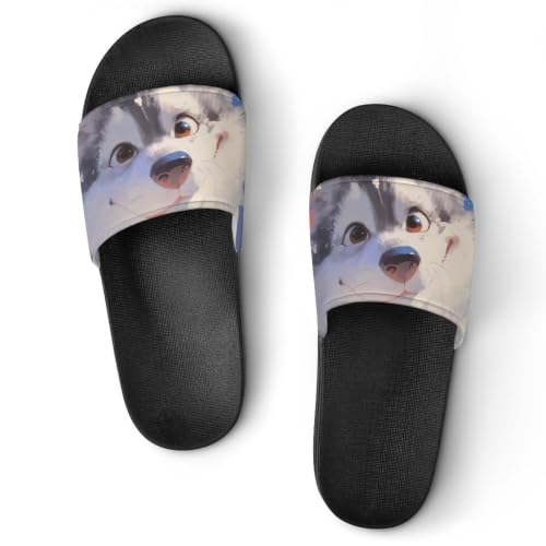 Husky des neiges claquettes unisexe taille 37 et chaussons de maison de bain