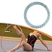 KiBcsLic Rhythmic Gymnastic Hoop Cover Artistic Gymnastic Cover Soft Lightweight Easy Installation Elastic Protection Case, M