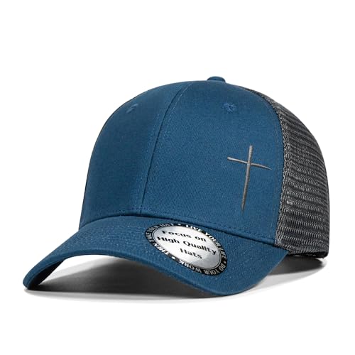 Image of Christian Hats for Men Women,Jesus Cross Hat Christian Religious Gifts for Birthday /Christmas