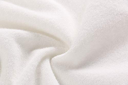 Nursing-Pillow-Cover-Pillow-Slipcover-Waterproof-Breastfeeding-Pillow-Protective-Cover-for-MomNewborn-Infant-Soft-Cotton-Feeding-Cushion-Case-for-Boys-and-GirlsWhite