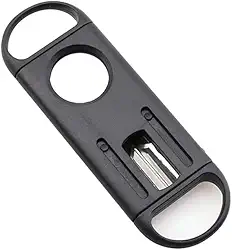 Cortador de Charuto com Lâminas Metálicas: Corte Guilhotina e Olho de Gato