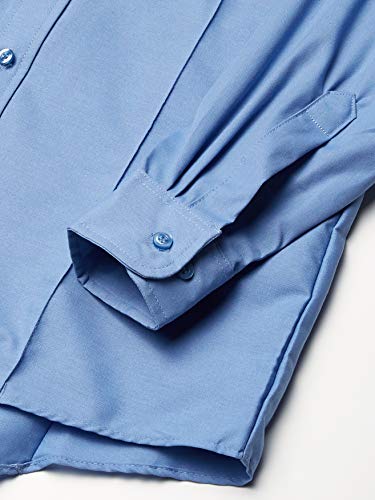 Horace Small Men\'s Professional Long Sleeve Security Shirt, Medium Blue, Medium/Short - Thumbnail 4