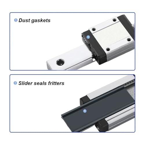 Guía lineal con carro para impresora 3D MGW12H de 700 mm 5