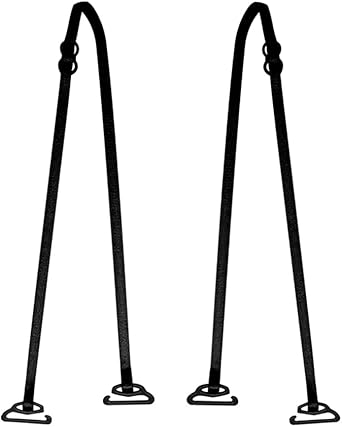 3 paar beha-bandjes, elastisch, verstelbaar, afneembaar, meerdere maten, wit, 18mm Breite