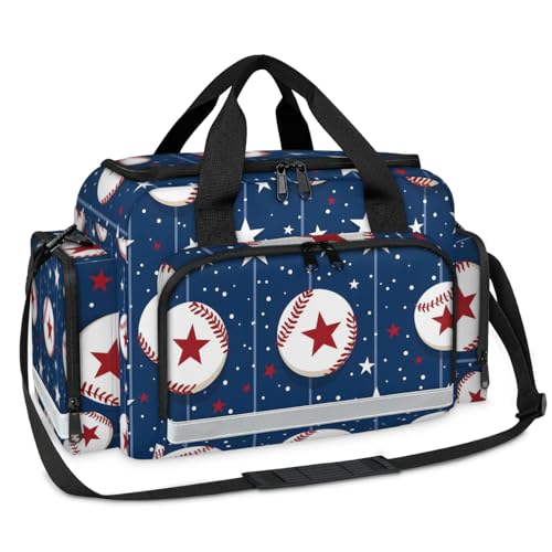 GzLeyigou First Aid Bags Empty, Colorful Baseball Emergency Bag First Aid Kit Multiple Compartment Kit Carrier On Call Trauma Bag For Paramedics Emergency Medical Supplies Kit