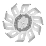 FELTECHELECTR Vertikalclip Jalousienhalterung aus Metall Einfache Montage für Lamellenvorhänge...