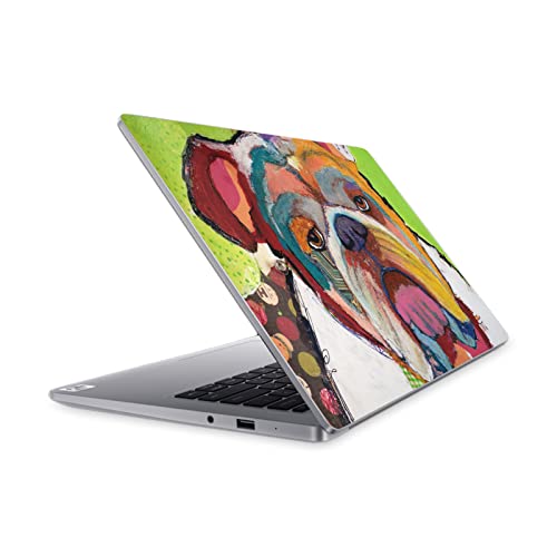 Autocollant Mi Notebook 14 Michel Keck sticker vinyle bulldog