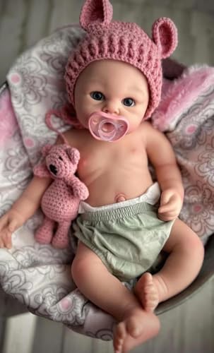 Muñeca Reborn de Silicona Realista 48cm 3.1kg miniatura 7