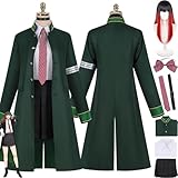 bbganlian Anime Wind Breaker Tsubakino Tasuku Cosplay Costume Outfit Role Play Uniform Full Set Halloween Dress Up Suit (XL)