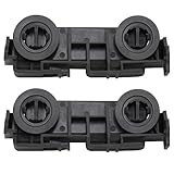 WD28X27241 GE Dishwasher Rack Carrier And Roller Kit for GE Dishwasher Lower Rack Wheels Assembly,Interchangeable With Both The Left and Right Side -Replaces WD12X10439, WD12X10446, WD12X10447-2Pack