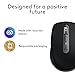 Logitech MX Anywhere 3S for Mac, Compact Wireless Bluetooth Mouse, 8K DPI Any-Surface Tracking, Quiet Clicks, USB C, Wireless Mouse for MacBook Pro, MacBook Air, iMac, iPad - Space Grey