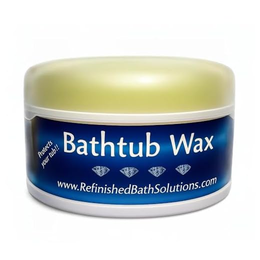 Ekopel 2K Bathtub Wax | Polish & Seal for Porcelain & Fiberglass Tubs | Watermark & Scum Repellent | Easy DIY Shine
