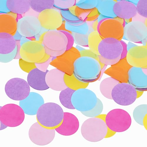 soitzhoc 6 000 ronds confettis mariage, pour décorer les tables de mariage confettis en papier haute qualité 丨 Idéal pour la Saint-Valentin, les fêtes...