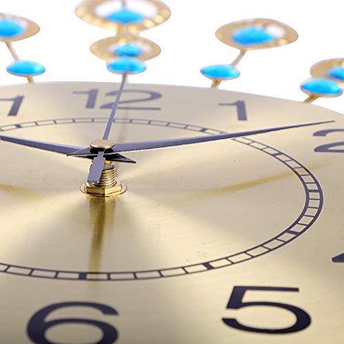 Peacock Large 24Inch Quartz Clock,Decorative Clock 3D Frameless Silent Wall Clock Murder Luxury For Living Room-A Diameter60Cm(24Inch) #TOP5