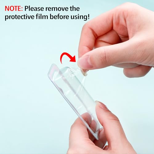 OTCRAFT 22 Stück/Set Groß große, transparente rechteckige Kuppeln und Etiketten, Süßigkeiten-Stanzformen-Set; selbstklebende Lippenbalsambeutel, Geldhalter für Bastelarbeiten, Geschenkkarten, Shaker,