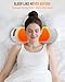 Spongiduits 3-in-1 Neck Massager Pillow | Massage Neck Hump - Heating, Vibration, Airbag Elevation & Memory Foam Support for Comfort (Grey)