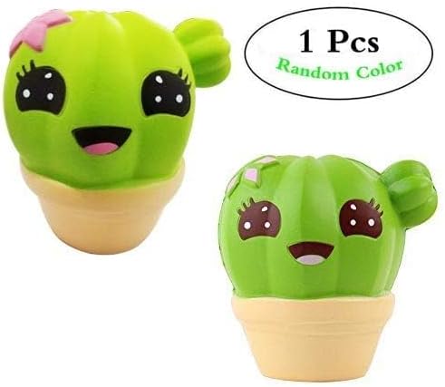 Miniatura 6 de Anboor Juguete para aliviar el estrés de 4.1 pulgadas Squishies Squishies con aroma a cactus gigante de levantamiento lento para colección entrega