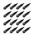 Open Trail Spike Tapered Lug Nut (16pk) 12mm x 1.50mm Thread Pitch Black Compatible With Polaris RANGER RZR XP 1000 TRAILS AND ROCKS Edit. 2018-2022