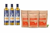 Herbamina Vorteilspaket 6er Set – 3x KayısıMix Sirke + 3x Apricot & Rosemary Tee | Sparpreis Set – Avantajlı Paket | Kayısı Sirke & Bitki Çayı Seti