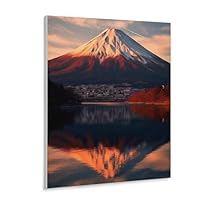 Amazon | 東京スカイツリーと桜 数字油絵 和風の街並み写真 数字