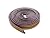 M-D Building Products 63602 All-Climate EPDM Weatherstrip D Strip, 17 Feet, Brown