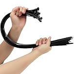 50 PCS Black Cable Ties Heavy Duty, 650mm x 9mm Long with 80 KGS Ultra Strong Tensile Strength, Large UV Resistant Cable Ties Extra Long Tie Wraps for Outdoor Use