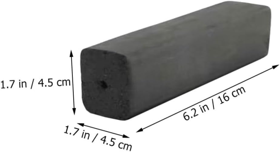 5pcs Bamboo Charcoal Tablets for Cooking Lightweight Charcoal Briquettes for Bbq Camping and Grilling Quick Ignition Pure