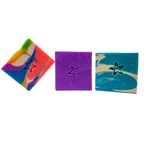 Turner And Addie Teen Soap Gift Bundle (3 Bars) - Slumber, Happy, Hippie Chick – Natural Soap For Teens (3 Bar Bath Set) - Handmade In Maryland - Gift For Teens Tweens Kid #TOP1