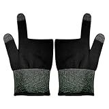 SHINYPASING Touchscreen kompatible Atmungsaktive Gaming fingerhandschuhe für Damen und Herren Elastische Langlebige Zwei Finger Handschuhe für Komfortables rutschfest und Waschbar für Winter