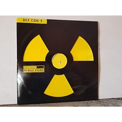 PUBLIC ENEMY can't truss it. 12" YELLOW vinyl single. XPR1660